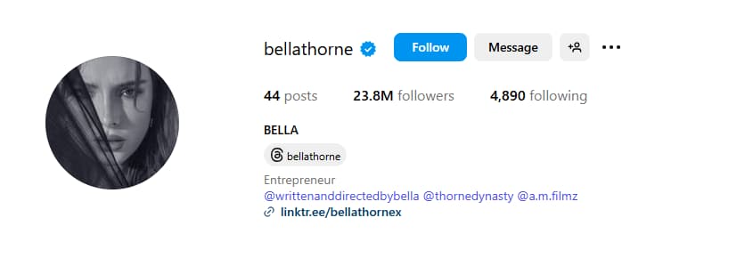 Bella Thorne (@bellathorneoff) The Celebrity Who Shook Up OnlyFans