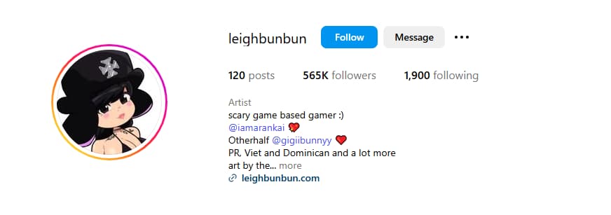 LeighBunBun - The Tattooed Temptress of OnlyFans