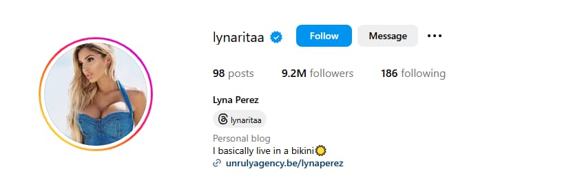 Lyna Perez - The Bikini Queen of OnlyFans