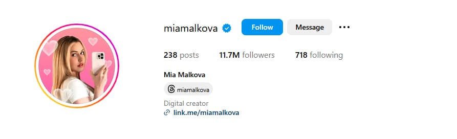 Mia Malkova - The Glamorous Goddess of OnlyFans